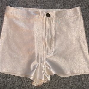 American apparel shorts offwhite shine